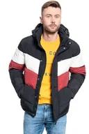 Kurtki męskie - Męska Kurtka Zimowa Lee Puffer Pitch Black L86Vmeem-Xl - miniaturka - grafika 1