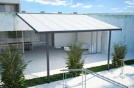 Altany ogrodowe - Zadaszenie tarasowe ATLANTA 4,4x3m Cold Grey - miniaturka - grafika 1