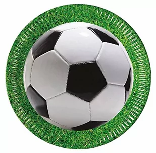 Procos Talerzyki papierowe "Kokliko Football Party", Procos, 23 cm, 8 szt 86868 - Naczynia i sztućce jednorazowe - miniaturka - grafika 3
