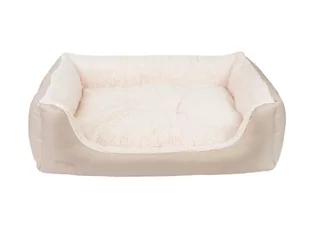 Ami Play Legowisko sofa Aspen beżowe [rozmiar L] 78 x 64 x 19cm - Legowiska dla psów - miniaturka - grafika 1