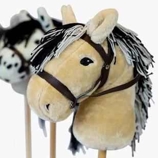 Koń na kiju HOBBY HORSE - MIODOWY - by Astrup - Maskotki i pluszaki - miniaturka - grafika 1