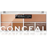 Bronzery i konturowanie twarzy - Makeup Revolution Paleta do konturowania Relove MeMedium 11,2 g - miniaturka - grafika 1