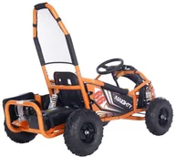 Samochody i pojazdy dla dzieci - Pojazd Gokart Elektryczny MAIGHTY Pomarańczowy EDUKAMP - miniaturka - grafika 1