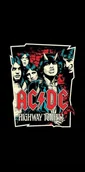 Podkładki pod mysz - PODKŁADKA POD MYSZ Nadruk 22x18 cm AC/DC Highway To Hell ACDC Tekst Prezent - miniaturka - grafika 1
