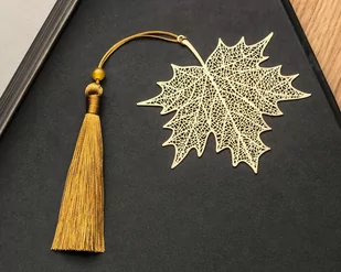 Zakładka do książki LIŚĆ KLONU - Zakładki do książek - miniaturka - grafika 1