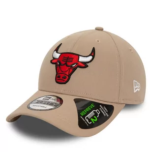 Czapka z daszkiem New Era Repreve 940 Bulls 60435239 Beżowy - Czapki męskie - miniaturka - grafika 1