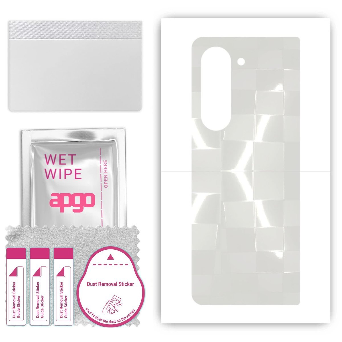 Folia hydrożelowa 3D naklejka przezroczysta na TYŁ do Samsung Galaxy Z Fold 6 - apgo hydrogel 3D TPU