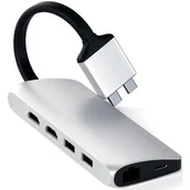 Huby USB - Satechi Usb-c Dual Multimedia Adpater 2 x Hdmi 4K - miniaturka - grafika 1