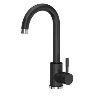 CLEAR Zlewozmywak CLEAR Max 1-k z/o ZCM7744CZ 3623500BL Czarny bateria 3623500BL - Zlewozmywaki z baterią - miniaturka - grafika 1