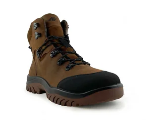 Męskie buty trekkingowe 4F OBMH260 brązowe Rozmiar: 40 - Buty trekkingowe męskie - miniaturka - grafika 8