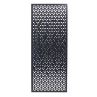 Ogrodzenia - Panel osłonowy stalowy 150x60 cm jasny szary ażurowy Naterial - miniaturka - grafika 1