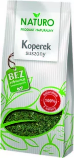 Naturo Koperek Suszony 20g - Naturo - Przyprawy i zioła sypkie - miniaturka - grafika 1