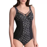 Body - Anita Damskie body modelujące Clara Art, antracytowy, 95C - miniaturka - grafika 1