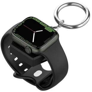 Ładowarka brelok do Samsung Galaxy Watch indukcyjna magnetyczna 2.5W z brelokiem breloczek zawieszka Czarna - Pozostałe akcesoria do telefonów - miniaturka - grafika 8