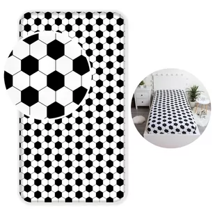 Piłka nożna, prześcieradło dla dzieci, bawełniane prześcieradło z gumką 90x200cm+25cm, OEKO-TEX - Prześcieradła dla dzieci Piłka nożna, prześcieradło dla dzieci, bawełniane prześcieradło z gumką 90x200cm+25cm, OEKO-TEX - Prześcieradła dla dzieci - miniaturka - grafika 1