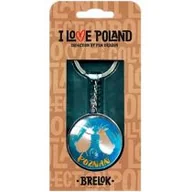 Breloczki dla dzieci - Pan Dragon Brelok I love Poland Poznań ILP-BRE-A-POZ-02 - Pan Dragon - miniaturka - grafika 1