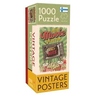 Puzzle - Puzzle Vintage Retro Movie Collection 1000 elementów - Tactic - miniaturka - grafika 1