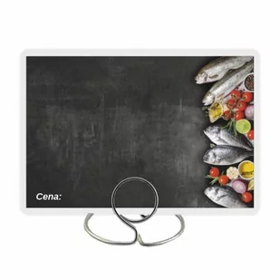 Cenówki Laminowane Czarne 65X95 - Ryby 50 Szt. - Cenówki - miniaturka - grafika 1