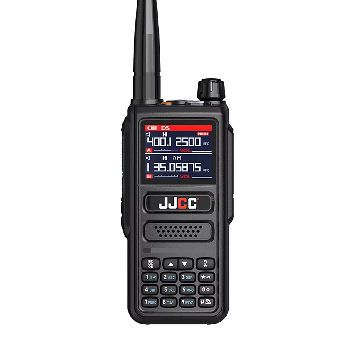 JJCC AC-8810 FM + AirBand, radiotelefon 144/220/350/430 MHz z odbiornikiem pasma lotniczego i radia FM
