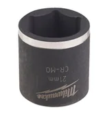 Klucze i nasadki - MILWAUKEE NASADKA UDAROWA 3/8" 21mm SHOCKWAVE - miniaturka - grafika 1