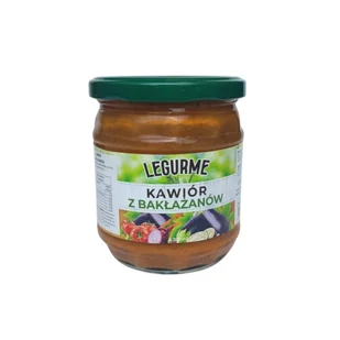 Pasta z bakłażanów "Legurme" 430g - Pasztet i przetwory mięsne - miniaturka - grafika 1