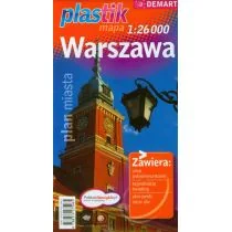 Demart Warszawa plan miasta 1:26 000 - Demart - Atlasy i mapy - miniaturka - grafika 1