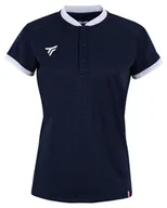 Koszulki sportowe damskie - Koszulka damska Tecnifibre  Club Polo Marine M - miniaturka - grafika 1