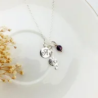 Naszyjniki - Naszyjnik z kluczem wiolinowym, klucz wiolinowy - miniaturka - grafika 1