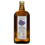Oferty nieskategoryzowane - Olvita Olvita: olej lniany budwigowy - 500 ml - miniaturka - grafika 1