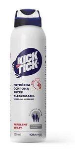 ICB PHARMA KICK THE TICK MAX REPELENT SPRAY OCHRONA PRZED KLESZCZAMI 200 ml 9082824 - Suplementy diety - miniaturka - grafika 1