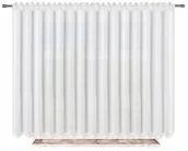 Firany - Firana prosta Firany 160x400 cm Firanki Lamówka! - miniaturka - grafika 1