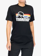Czapki damskie - Koszulka bawełniana damska Marmot Coastal Tee SS - black/multi - miniaturka - grafika 1