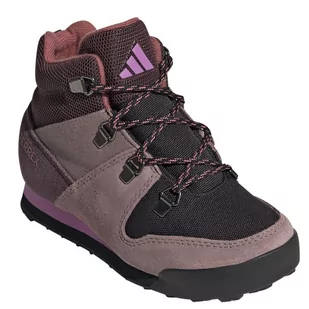 Buty adidas Terrex Snowpitch Jr (kolor Fioletowy, rozmiar 38) - Buty trekkingowe damskie - miniaturka - grafika 4