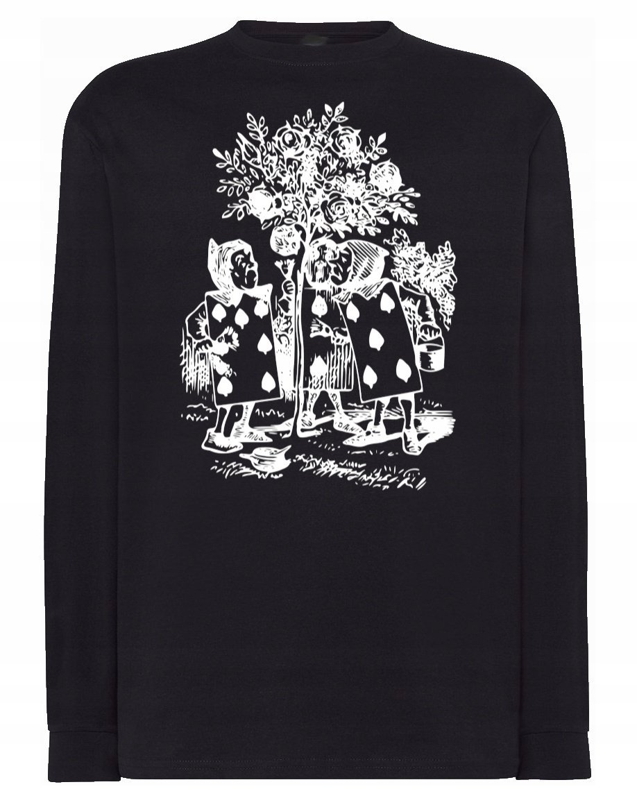 Longsleeve męski fajny nadruk KARTY r.3XL