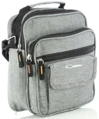 Torby męskie - TORBA MĘSKA NA RAMIĘ SASZETKA SPORTOWA MIEJSKA REGULOWANY PASEK - miniaturka - grafika 1