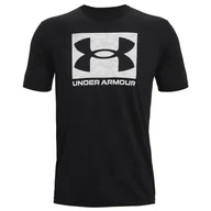 Koszulki sportowe męskie - Koszulka męska Under Armour ABC Camo Boxed Logo SS Rozmiar: XXL / Kolor: czarny - miniaturka - grafika 1