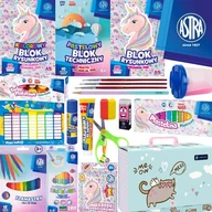 Szkolne artykuły papiernicze - WYPRAWKA SZKOLNA ANIMALS (TECZKA Z RĄCZKĄ) L - 20 el. - miniaturka - grafika 1