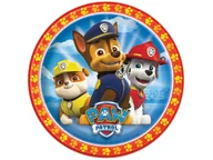 Ciasta i półprodukty do ciast - Dekoracyjny opłatek tortowy Psi Patrol - 20 cm - miniaturka - grafika 1
