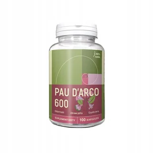 Nanga, Pau d’Arco 600 mg, 100 kapsułek - Układ pokarmowy - miniaturka - grafika 1