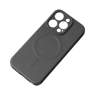Silikonowe etui z MagSafe do iPhone 15 Pro Silicone Case czarne HURTEL - Etui i futerały do telefonów - miniaturka - grafika 1