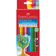 Kredki, ołówki, pastele i pisaki - Faber-Castell KREDKI GRIP 2001 KPL FABER CASTELL 112412FC - miniaturka - grafika 1