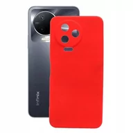 Etui i futerały do telefonów - Etui do Infinix Note 12 Pro Silicon Case czerwone MATT Obudowa Pokrowiec Case - miniaturka - grafika 1