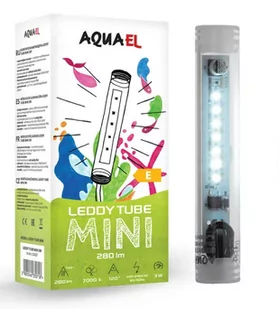 AQUAEL, Moduł Oświetleniowy, Leddy Tube Mini 3W, 124227 - Oświetlenie akwarium - miniaturka - grafika 1