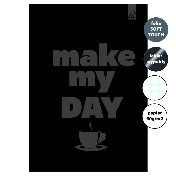 Zeszyt A4 32K.W Kratkę Kawa 90G