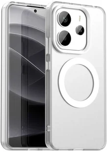 Etui Supero do Xiaomi Redmi Note 14 4G Magsafe, biało-półprzezroczyste - Etui i futerały do telefonów - miniaturka - grafika 1