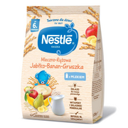 Kaszki dla dzieci - Nestle - Kaszka mleczno-ryżowa jabłko-banan-gruszka po 6 miesiącu - miniaturka - grafika 1