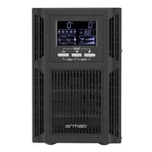 Zasilacze awaryjne UPS - armac Zasilacz awaryjny UPS Office On-Line PF1 1000VA LCD 4xIEC C13 metalowa obudowa - miniaturka - grafika 1