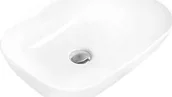 Umywalki - Umywalka Mexen Mexen Luna umywalka nablatowa 50 x 35 cm biała - 21635000 - miniaturka - grafika 1