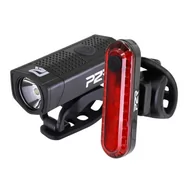 Lampki rowerowe - Zestaw lampek rowerowych Led P2R Lumoix - miniaturka - grafika 1