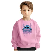 Bluzy dla dziewczynek - BLUZA DZIECIĘCA MŁODZIEŻOWA STITCH 110-116 WZORY PREZENT - miniaturka - grafika 1